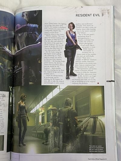 Умный Немезис, обновлённый звук и играбельный Карлос — новые детали ремейка Resident Evil 3 из OPM UK