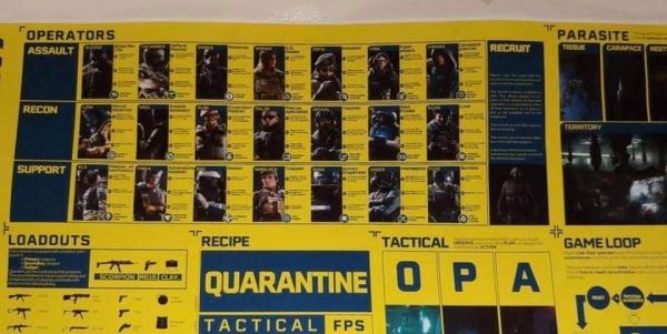 Персонажи, локации и враги — в сети появились предполагаемые изображения постера из коллекционного издания Rainbow Six: Quarantine